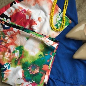 Watercolor Pencil Skirt